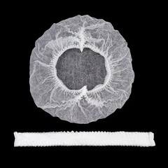 100 Pcs Polypropylene Bouffant Caps,21″/24″ Disposable NonWoven Hair Nets,Non…