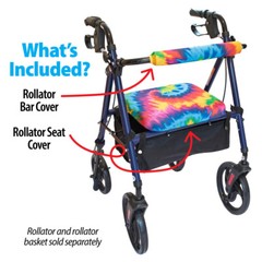 Universal Rollator Walker Seat and Backrest Covers