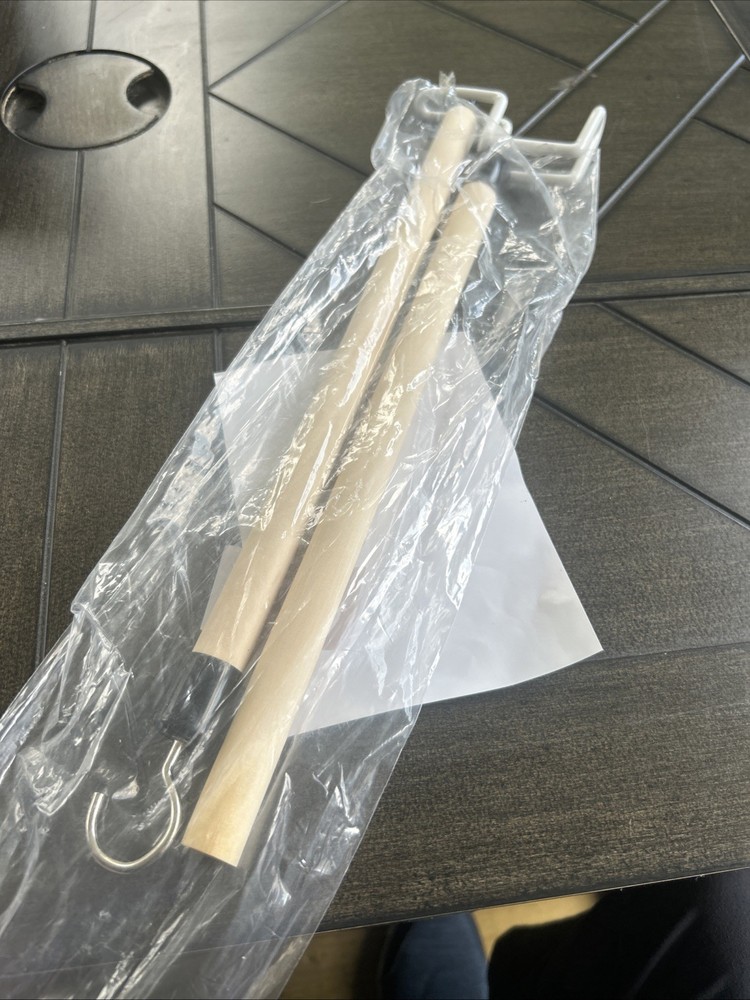 Nourislif new 27 inch long dressing stick with dressing, hook, and socks removal