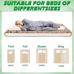 Hospital Bed Alternating Air Pressure Mattress Pad Quiet Pump Relieve Bedsore