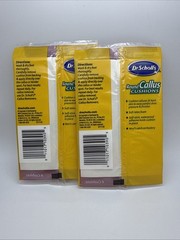 2 Packages Dr. Scholl’s Foam-Ease Callous Pads 6 Per Package New Sealed