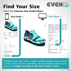 Evenup – Shoe Lift For Walking Boot I Kids Size Xx-Small I Shoe Balancer For