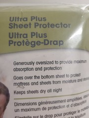 Priva Ultra Sheet Protector 34 In X 36 In With Spill Block And Ultimate Absorben