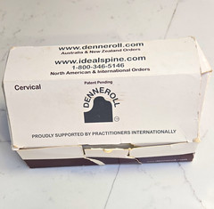 Denneroll Cervical Neck Orthosis for Cervical Traction Size M White
