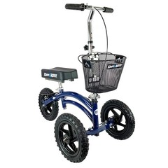 All Terrain KneeRover® Steerable Knee Scooter Blue – Refurbished
