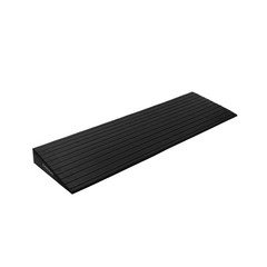 Threshold Ramp Doorway 2 Inch Rise Rubber NonSlip Indoor Entry Wheelchair Strol