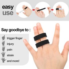 10 Pack Buddy Tape Finger Straps Buddy Finger Straps No Slip Hook and Loop Sp…