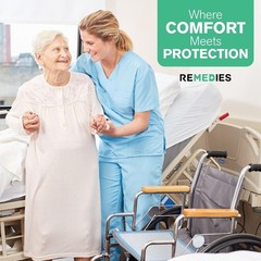 Moisture Barrier Disposable Bed Pads – 50 Count 23″ x 36″ for Ultimate Hygiene