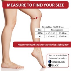 Core Products Performance Wrap Adjust Knee Support Helps Runner’s Jumper’s Knee