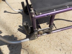 quickie gp rigid wheelchair frame 15 1/2 seat