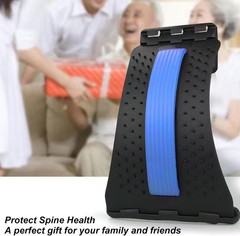 Back Stretcher for Lower Back Pain Relief, 4 Level Adjustable Lumbar