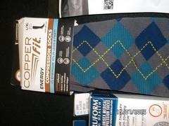 3 Pairs Compression Socks 20-30mmHg Graduated Support Mens Womens XL NEW IN BOX