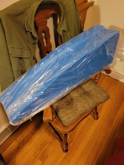 Rolyan 77660 Leg Elevating Splint Vinyl Extra Long Leg Rest 10″ H x 32″ L x 8″ W