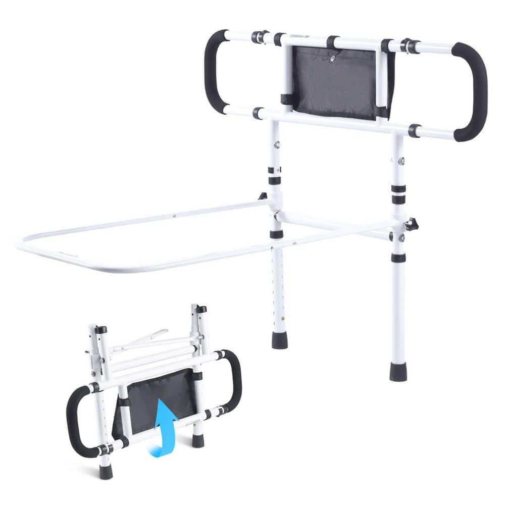SVOPES Bed Rails for Elderly, 180 Foldable, 450 LBS Capacity, Senior Safety