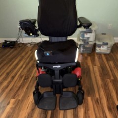 Permobil Power Wheelchair Joystick Power Recline Elevating Legrest Headrest