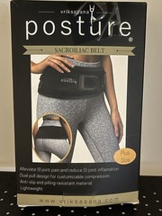 Vriksasana Women’s and Men’s Posture Sacroliac Hip Belt Sciatic Relief Plus Sz
