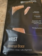 Heelbo Wrist Brace Support Muscle Recover Adjust Compression Ambidextrous OSFM