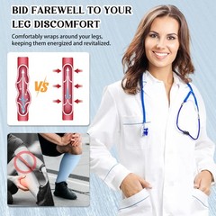 Blicount Cotton Plus Size Compression XX-Large, 3 Pairs-black&white&grey