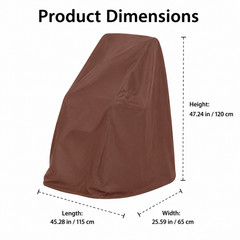 Mobility Chair Cover, 210D Oxford Cloth All Season Storage, UPF 50 Protection