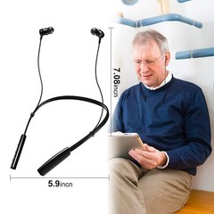 JINGHAO Neckband Hearing Aids Hearing Amplifier Up to 80 Hrs Working Time US