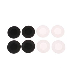 4Pcs/set Portable Soft Silicone Stethoscope Diaphragm Head Cover Accessories