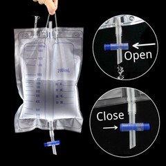 Owfeel 2000ml Man Protable Wearable Urine Bag Urinal System with