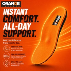Orange Full Length Size G – Men’s 10-10.5 / Women’s 11.5-12 – Unisex,