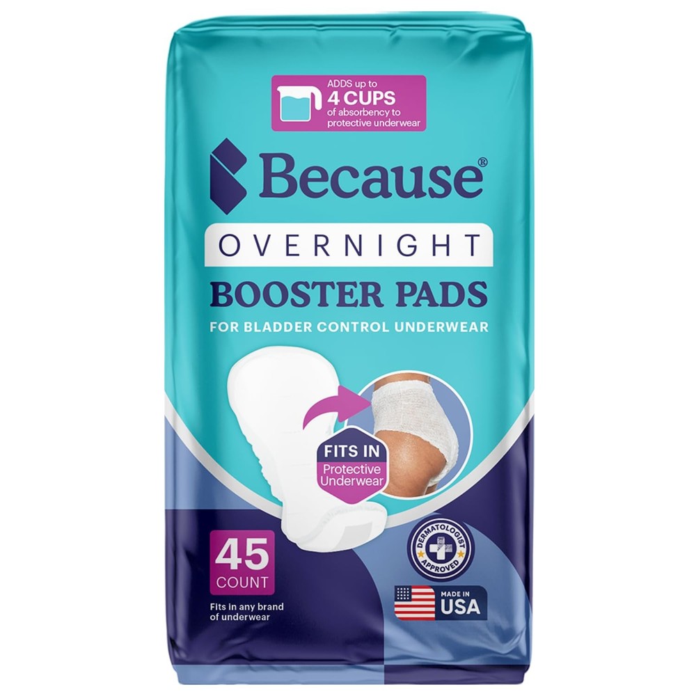 Because Overnight Booster Pads Fit All Adult Diapers, Helps Keep Your Adult D…