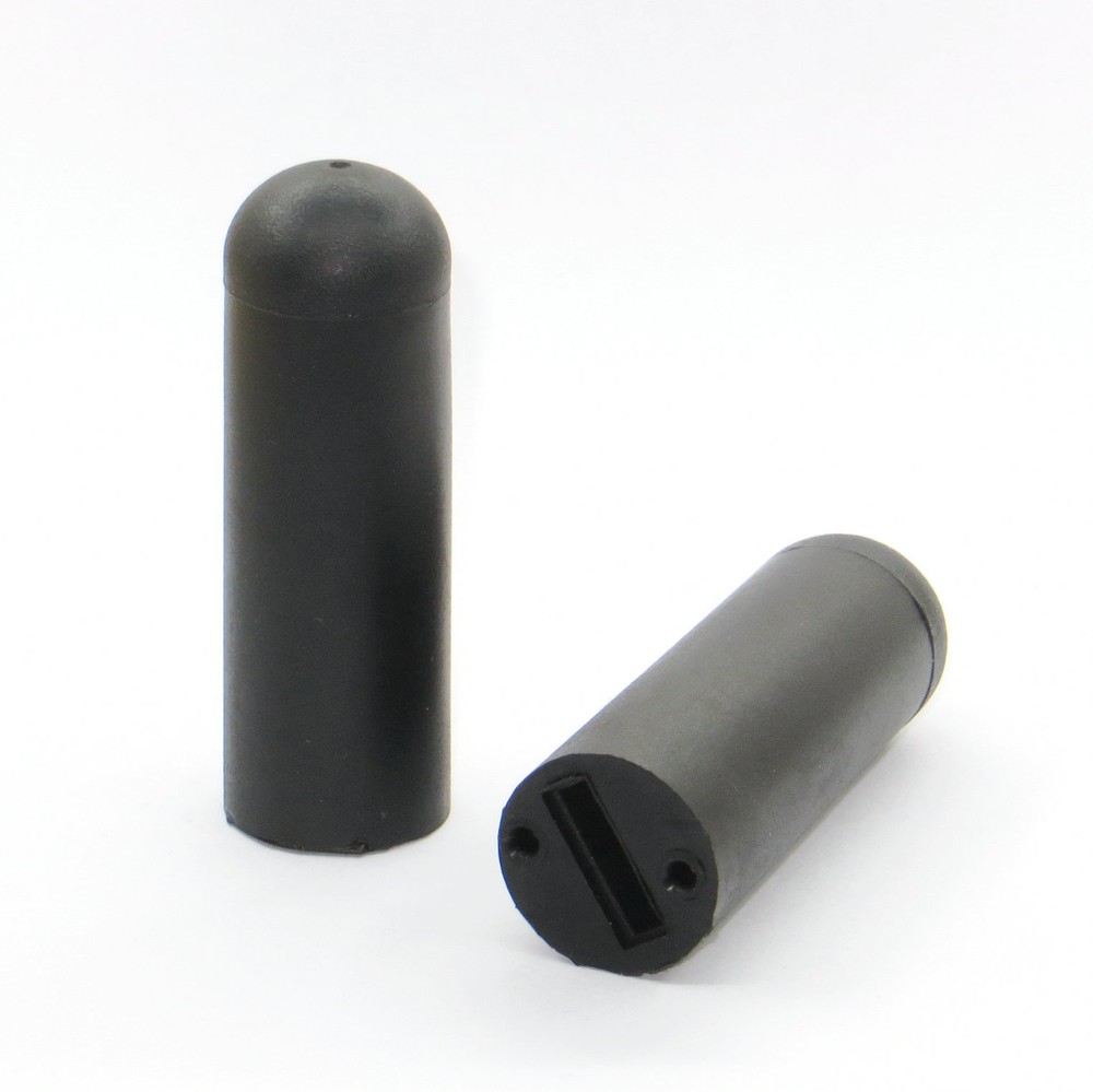 1 pair Black Plastic Replacement Wheelchair Lock Tip for Manual Wheelchair