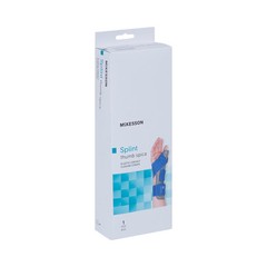 McKesson Hook and Loop Strap Thumb Splint for Left Hand 155-79-87114