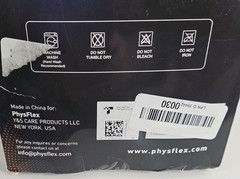 New PhysFlex 20-30mmHg Compression Socks Size S/M Men Women Knee High Black