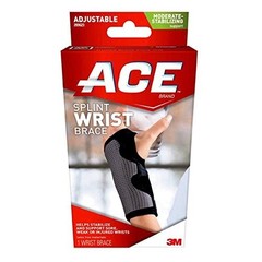 Reversible Wrist Brace Breathable One Size Moderate Support Sore Weak