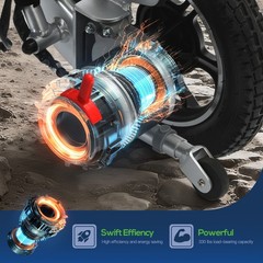 New Intelligent Foldable Electric Wheelchair All Terrain Mobility Scooter