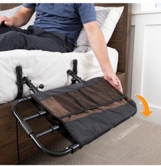 EZ Adjust Bed Rail, Adjustable Senior Bed Rail and Bed Assist Grab Bar #8000