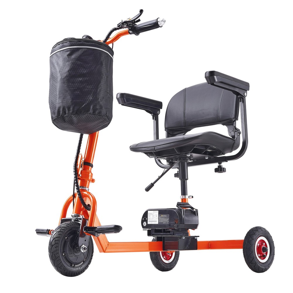 Uimoso Portable 3-Wheel Mobility Scooter for Seniors, 12-Mile Range, 330 lbs