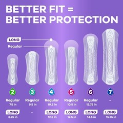 Always Discreet Incontinence Pads For Women Ultimate Extra Absorbency Long 42