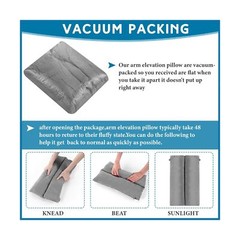 Soaoo Arm Elevation Pillow Pain Relief for Arm Pain Broken Arm Post Surgery S…