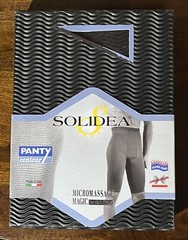 Solidea micro Massage Magic Contour Athletic Bike Short BLK mens L made Italy