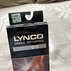 Aetrex Lynco Foot Orthotics 3/4 Insoles For Mens Dress Shoes L500 Size 9