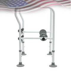 Toilet Frame Grab Bars Safety Rail Seat Handicap Assist For Senior Arm rest NEW