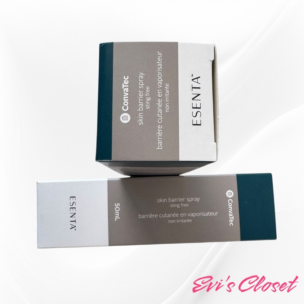 ConvaTec ESENTA 2 Sting Free Skin Barrier Sprays 50mL Each Ostomy Supplies NEW