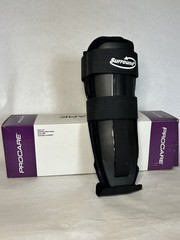 New Procare Surround Ankle Brace 10″ Large Left 79-81197 Black