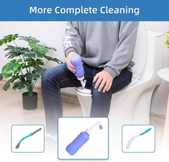 Toilet Aids Set for Wiping – Long Handle Butt Wiper for People Overweight, Elder