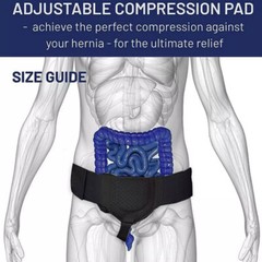 Inguinal Hernia Belt Men Post Surgery Support Truss Groin Adjustable Straps Band