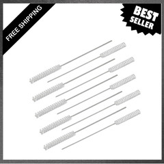 Hearing Aid Cleaning Tools 10 Pcs Brush Accessories Tube Cleaner Earbuds