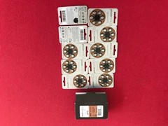 POWERONE P312 HEARING AID BATTERY 59 IN BOX ONE USED