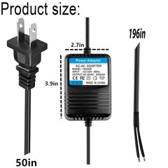 Ousaly 15V AC Power Adapter for Acorn 120 130 Stair Chair Lifts StairLift