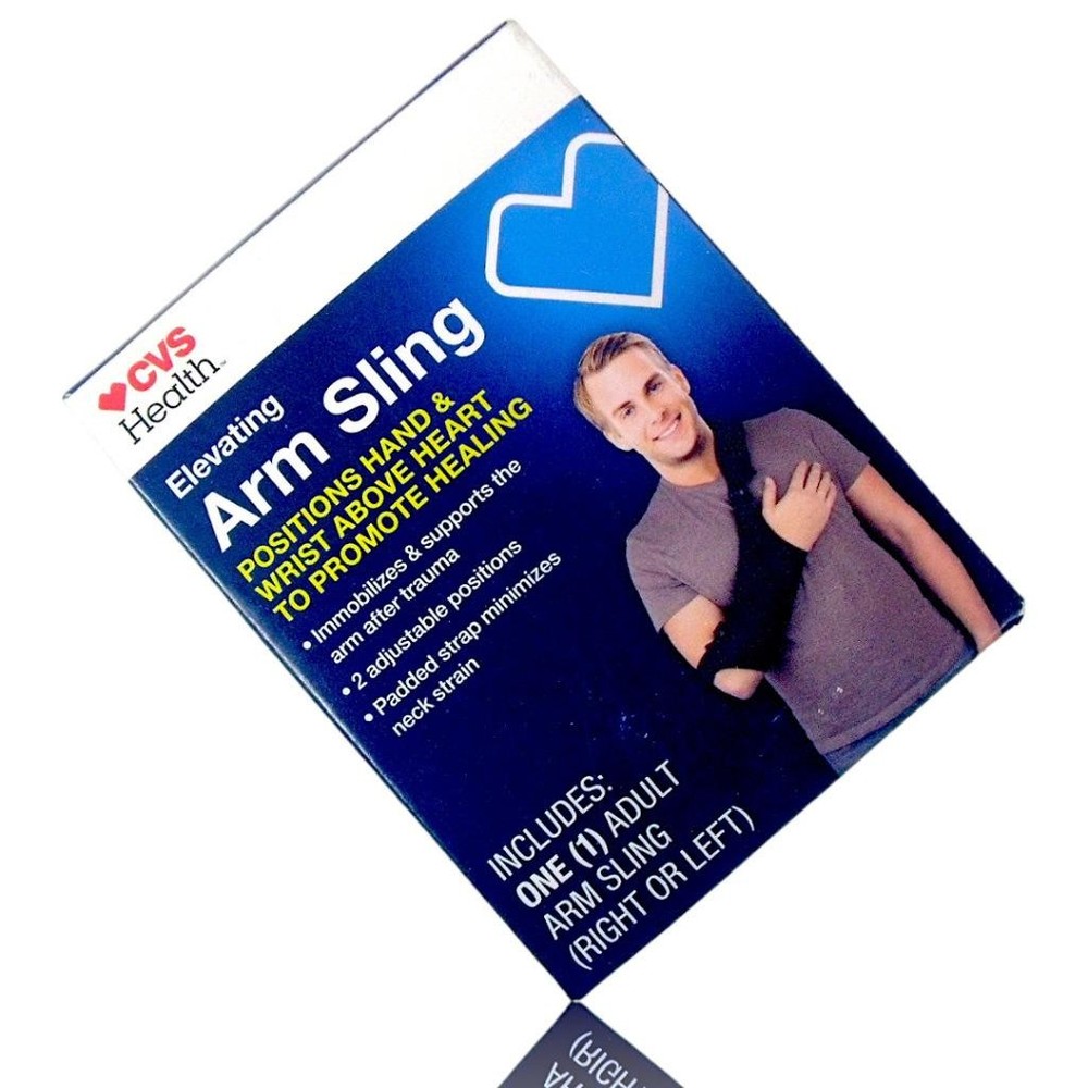 CVS „Elevating Arm Sling“ Adult Adjust. Positions Right or Left Arm Padded Strap
