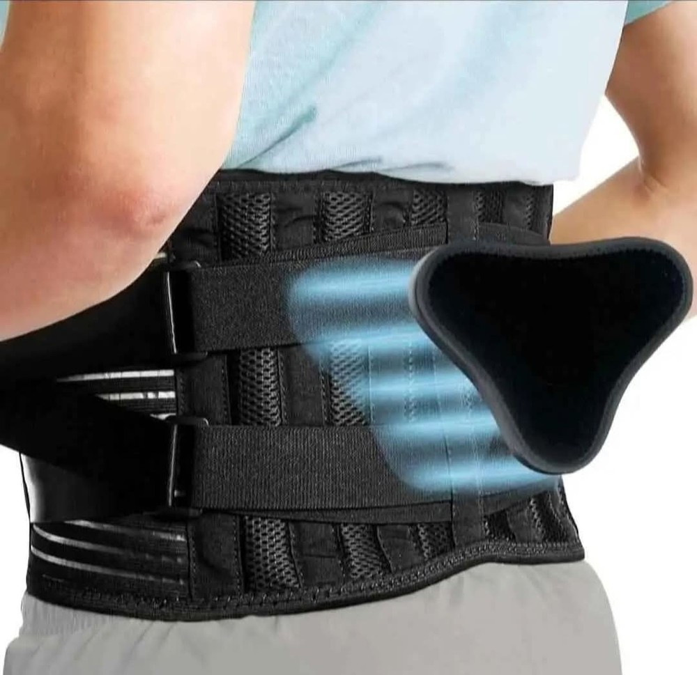 Dr Arthritis Back Brace Hernia Support Belt Lower Lumbar Men & Women Size MEDIUM