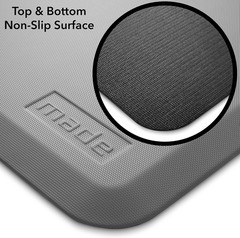 Made Medical 73″ X 24″ Bi-Fold Bedside Non-Slip Fall Mat for Elderly – Fall Prev